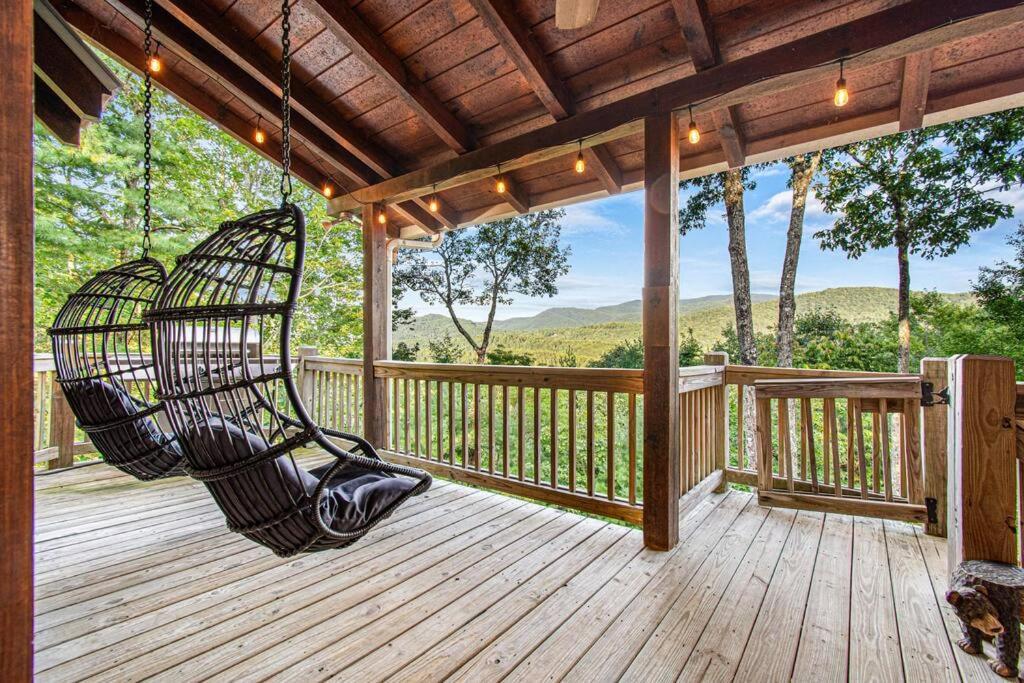 Cherry Log Summit Cabin By Bk Stays - Family Friendly - Playground - Game Room - Jacuzzi - Amazing Mountain Views Luaran gambar